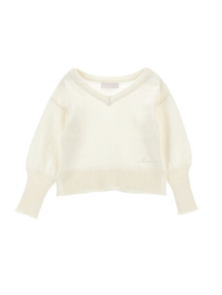 Пуловер с вырезом сзади