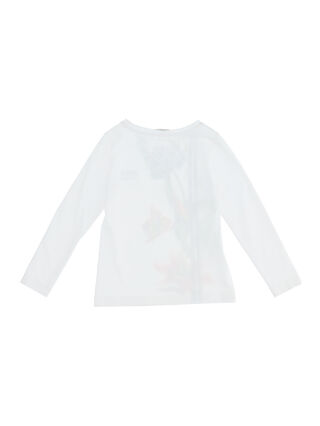 Printed athleisure jersey T-shirt