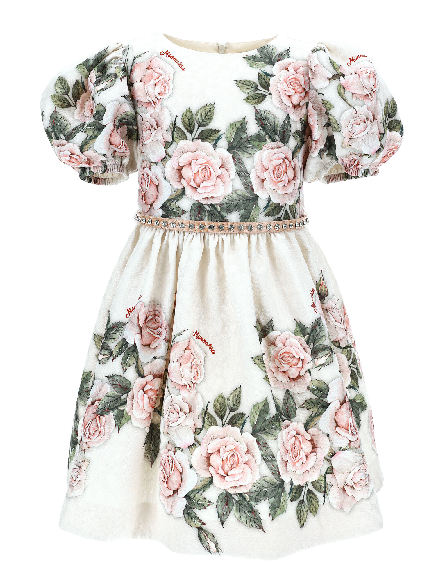 Monnalisa rose dress clearance
