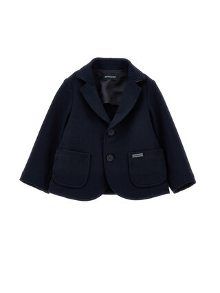 Blazer en point de Milan non doublé