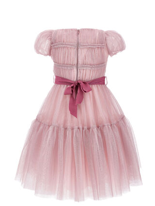 Whimsical glitter tulle dress