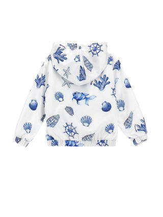 Petite veste coupe-vent en tissu technique