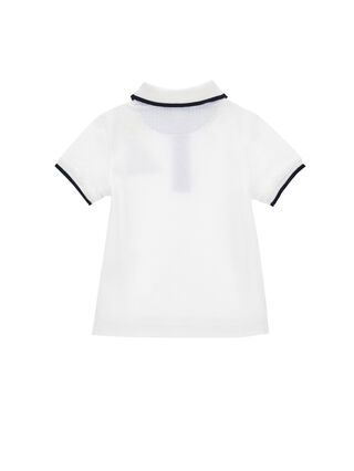 Cotton piqué polo shirt