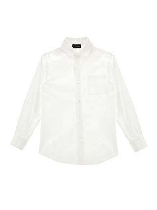 Stretch poplin shirt
