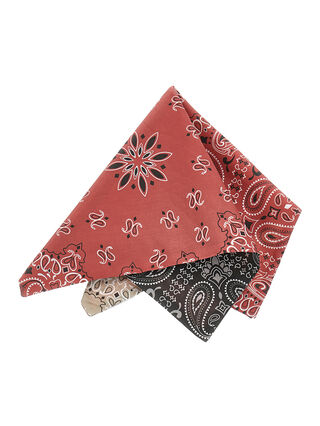 Bandana en coton cachemire