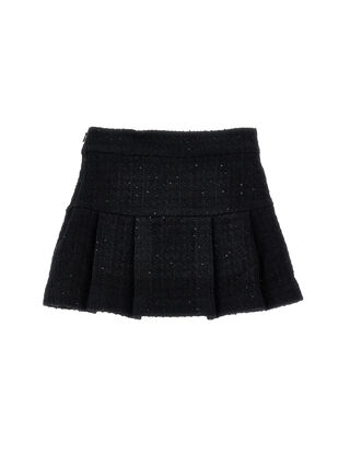 Boucle Sequin Skirt