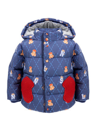 Teddy bear technical down jacket
