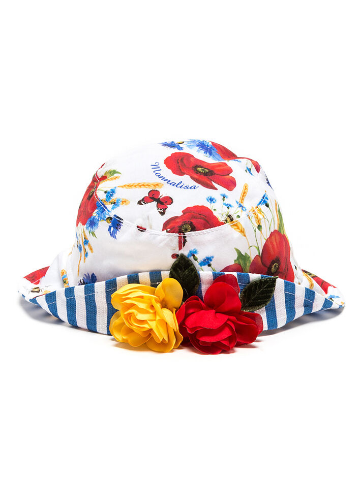 Cappellino tessuto tecnico stampato Monnalisa Bambina Accessori Cappelli e copricapo Cappelli con visiera 