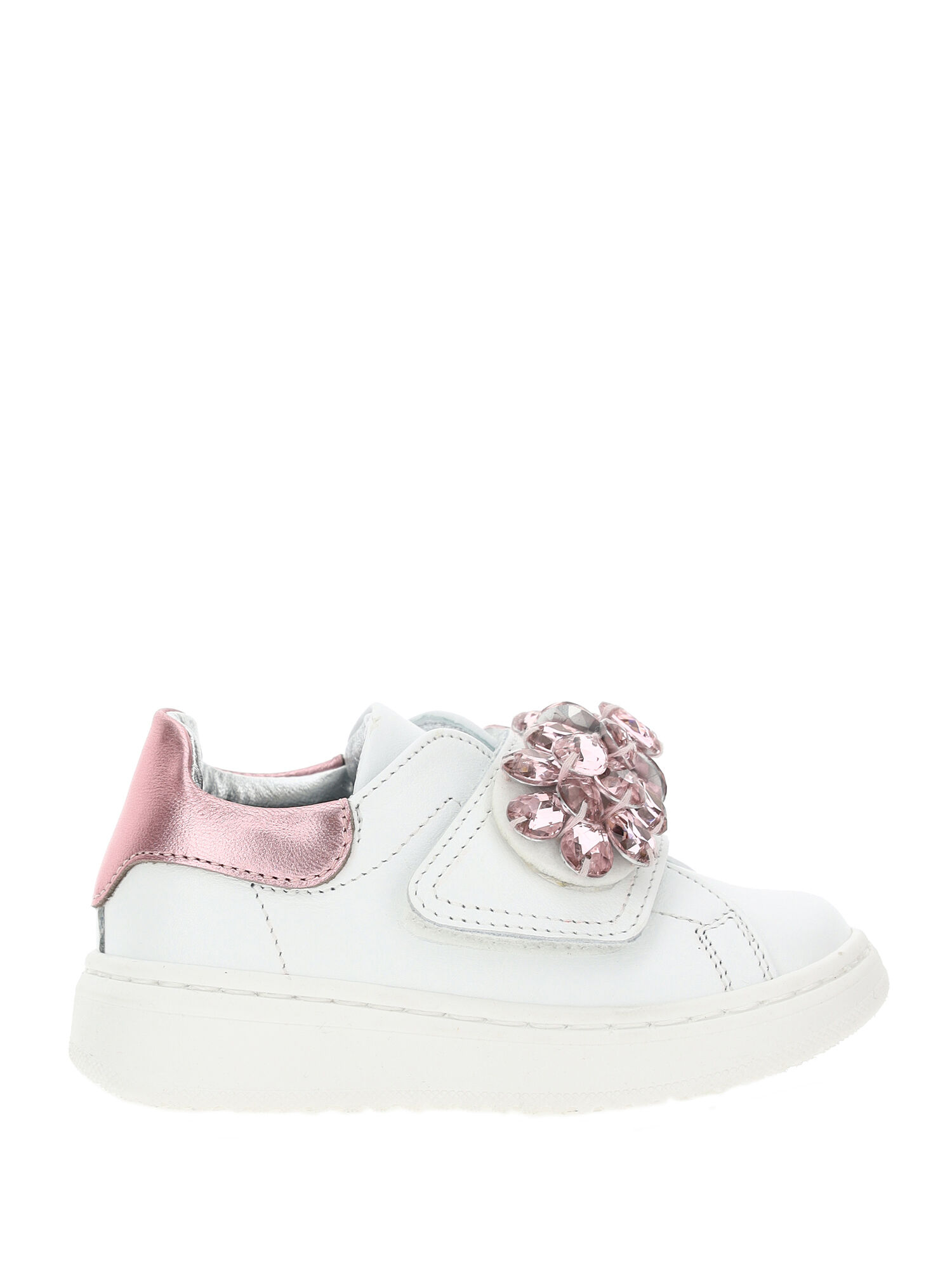 Tennis shoes with rhinestones girl Monnalisa Belgium