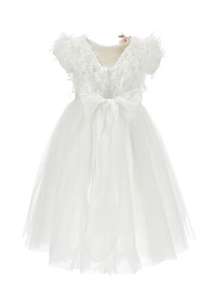 Tulle Dress with Flowers
