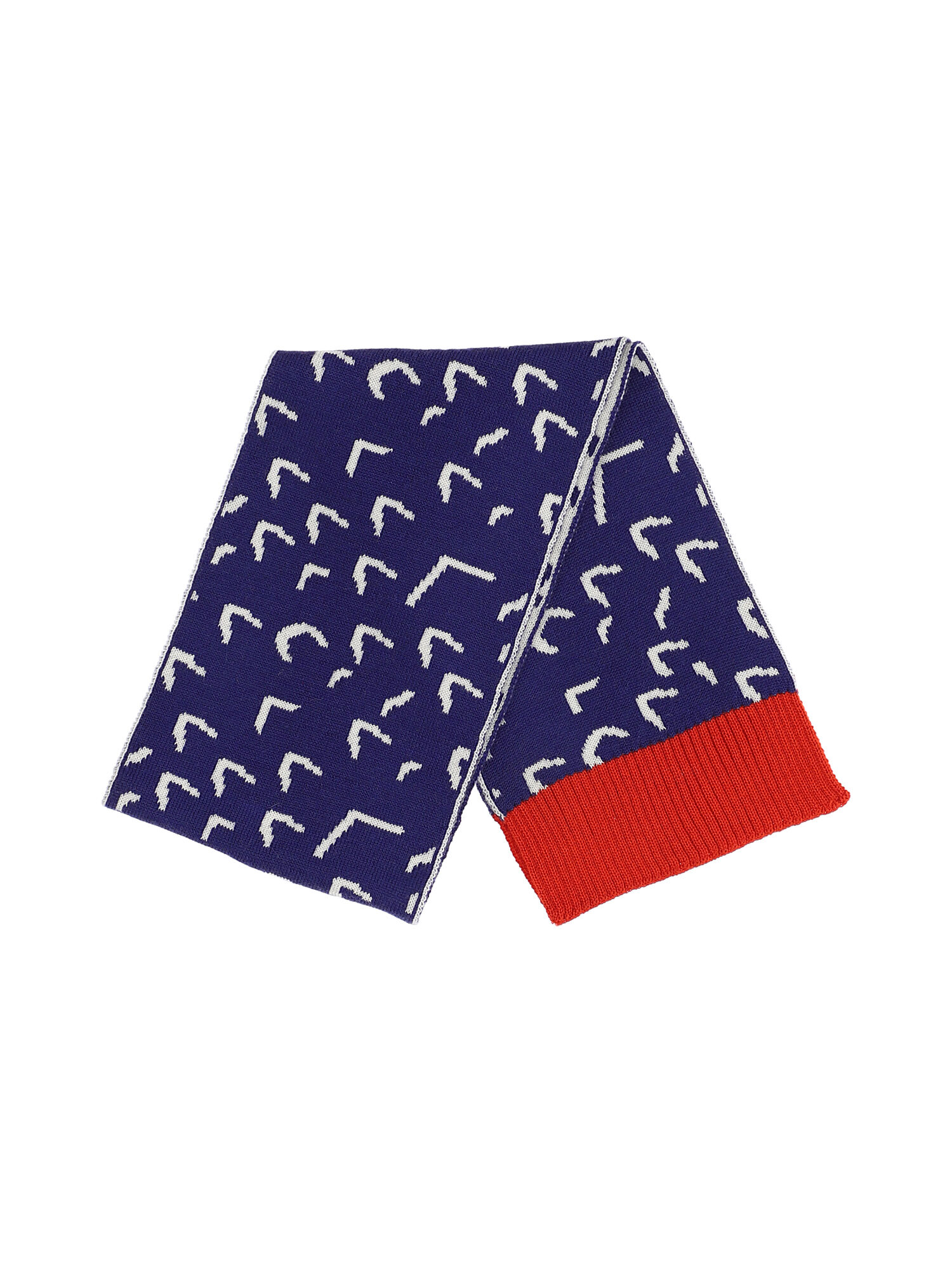 Sciarpa lana ricamata Monnalisa Bambino Accessori Sciarpe 