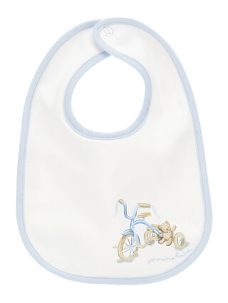 Print cotton bib