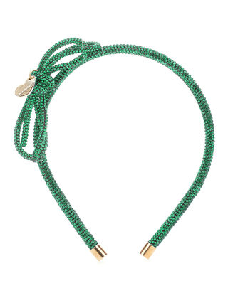 Rhinestone knit headband