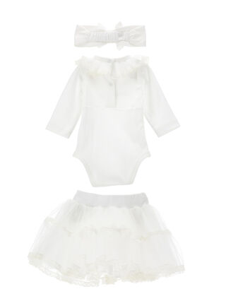3-piece cotton tulle set