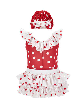 Polka dot beach set