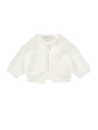 Mini cotton cardigan