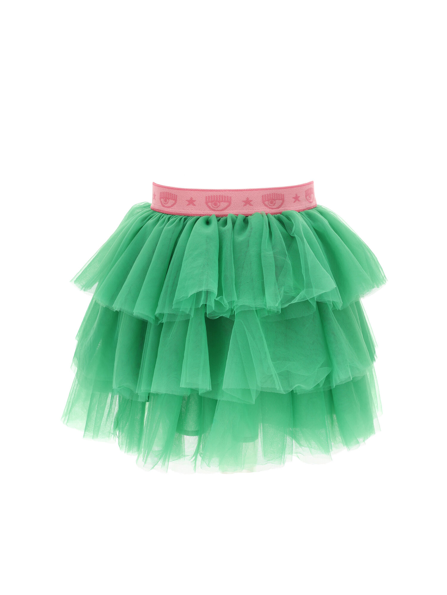 Gonna tulle logomania bambina Monnalisa Italia