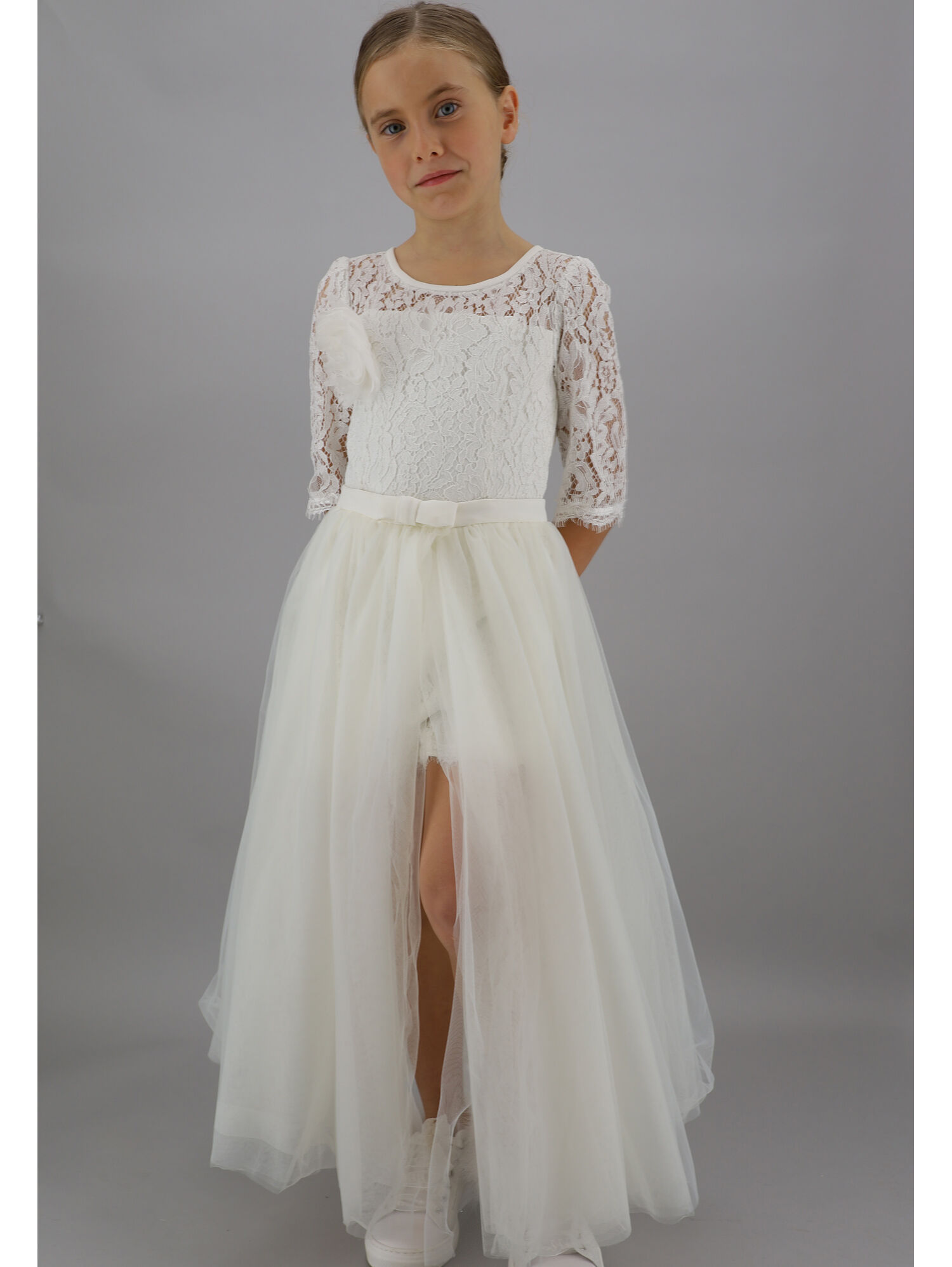 jumpsuit with tulle skirt