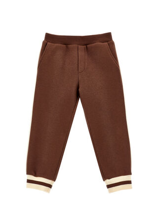 Jogger con sudadera con ribete