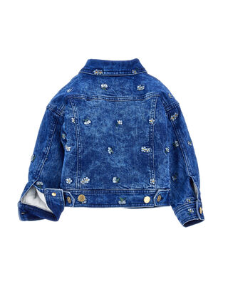 Giacchino jeans con peluche