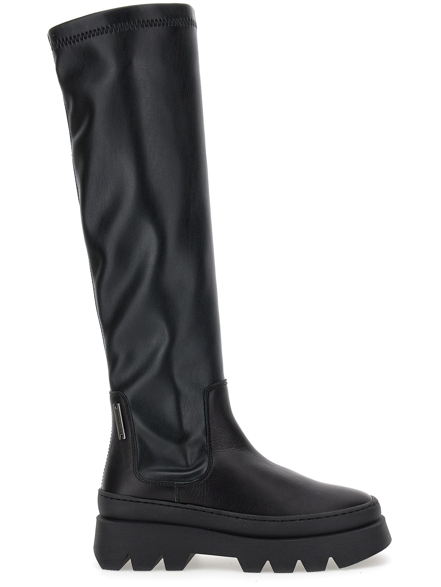 Nappa knee high boots girl Monnalisa United Kingdom