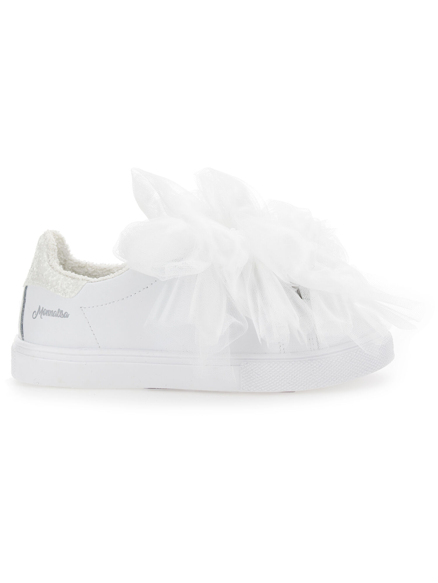 Bicast sneakers with tulle bows girl Monnalisa Ireland