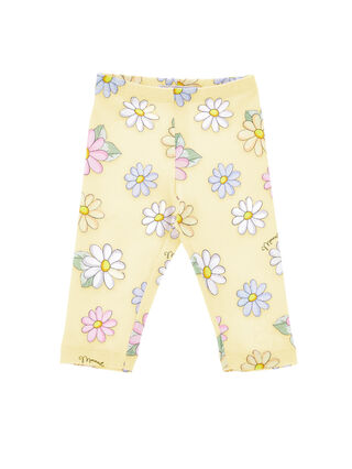 Jersey daisy leggings
