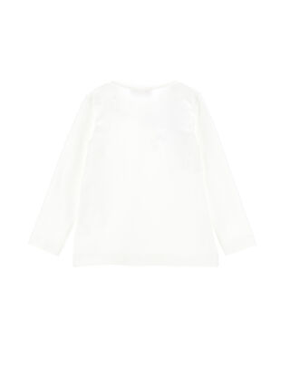 Хлопковый лонгслив с мотивом «ветви»