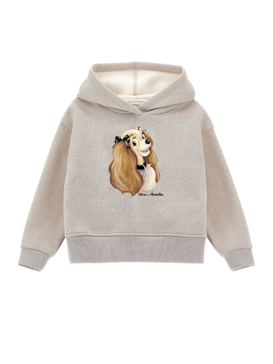 Lady and the Tramp lurex hoodie