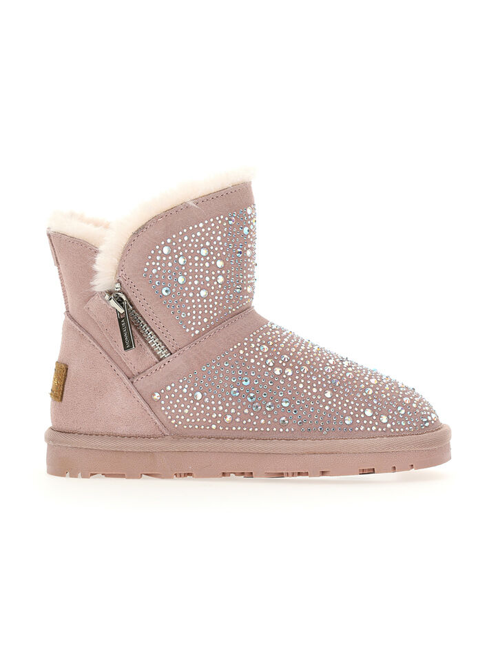 Stivaletti glitter crosta Monnalisa Bambina Scarpe Stivali Stivaletti 