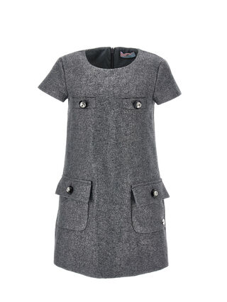 Shetland lurex dress