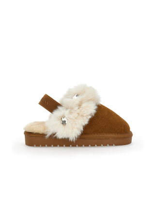 Туфли-сабо Crust со стразами