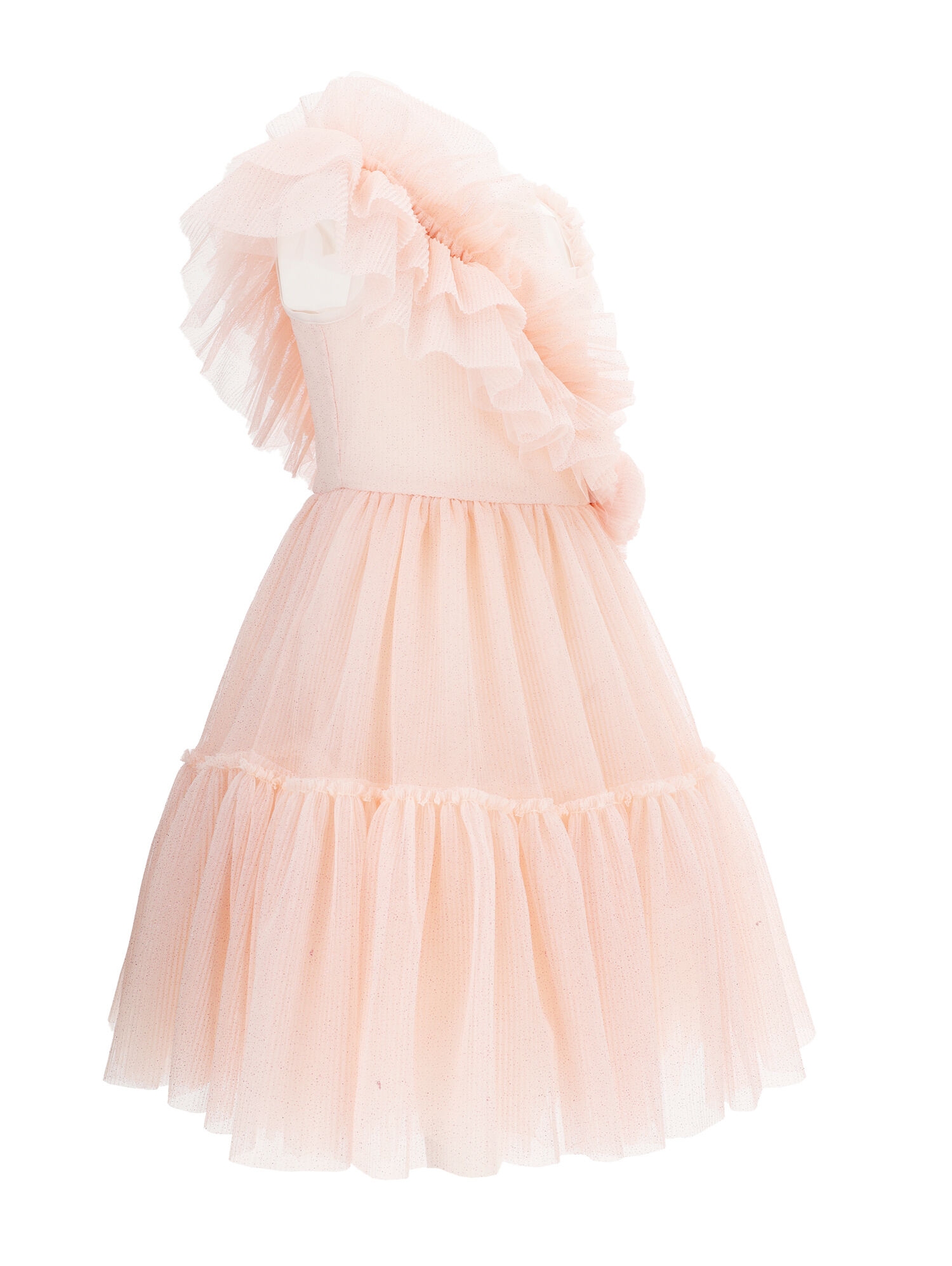 One sleeve glitter dress hot sale
