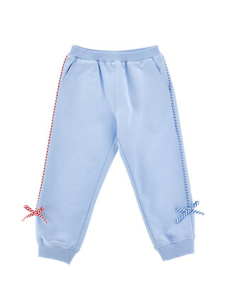 Tracksuit trousers with bows