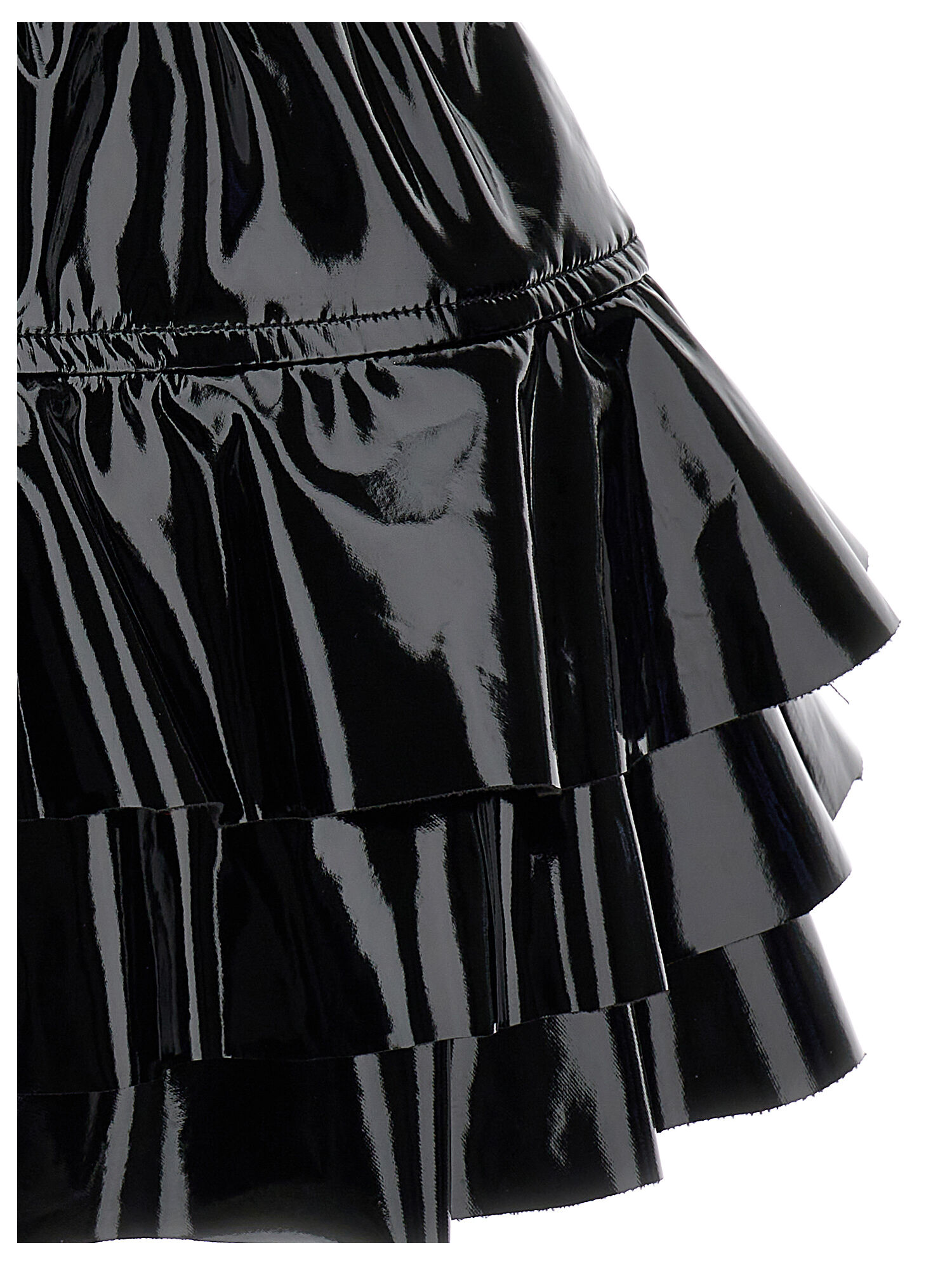 Flared vinyl skirt girl | Monnalisa United States