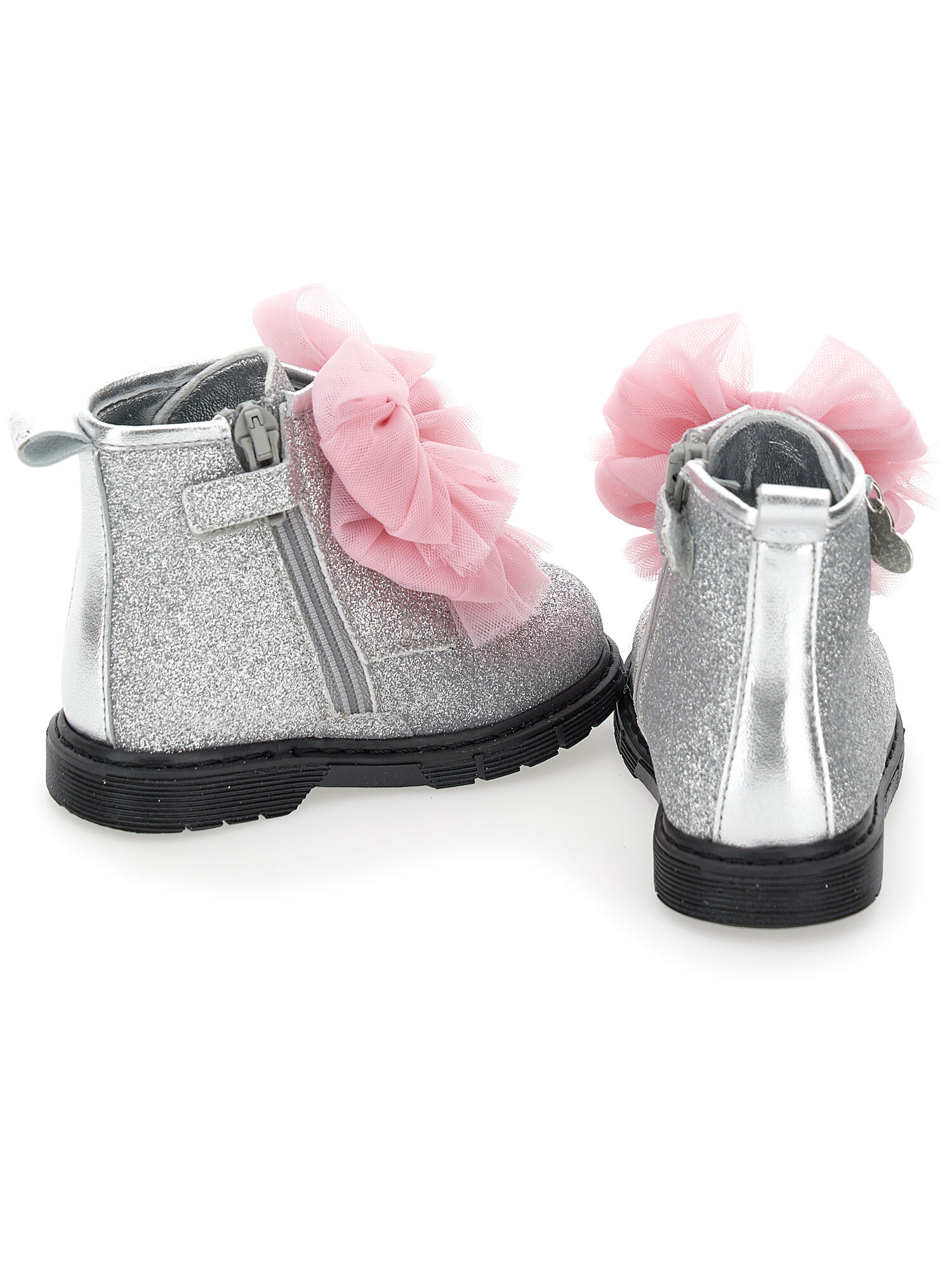 Anfibi glitter con fiocchi bambina Monnalisa Italia