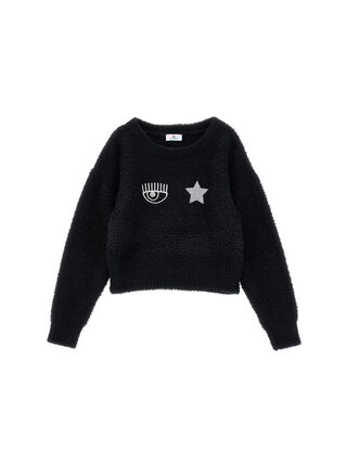 CF Eyestar plush sweater