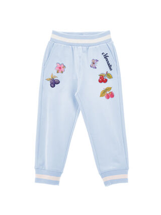 Cotton sweatshirt shorts