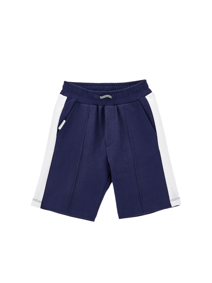 Monnalisa poplin cargo shorts - Purple