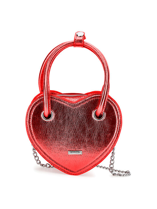 Monnalisa rhinestone heart bag