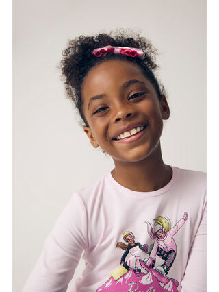 Barbie™ jersey cotton t-shirt with strass