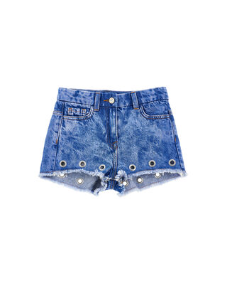 Jeans shorts with sails
