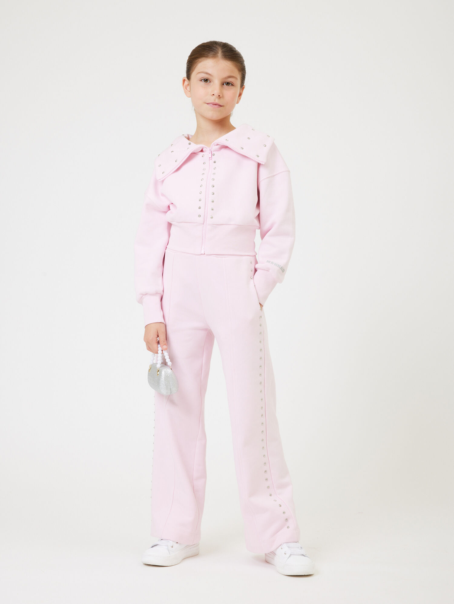Contrast Binding Cinched Sweater – COMMENSE
