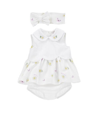 Набор из трех предметов с ромашками