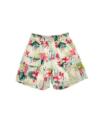 Shorts cady stampa jungle