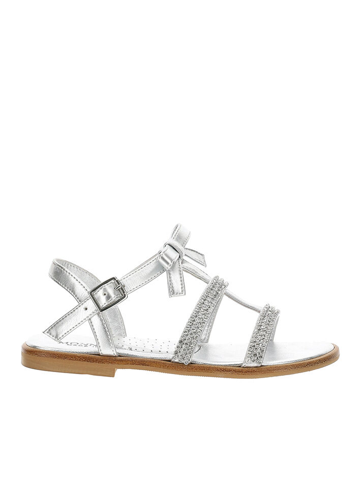 Chic In White Shoes Sandals Online Shop Monnalisa