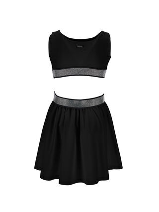 Milano stitch dress with cut out