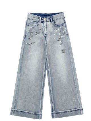 Jewel five-pocket jeans