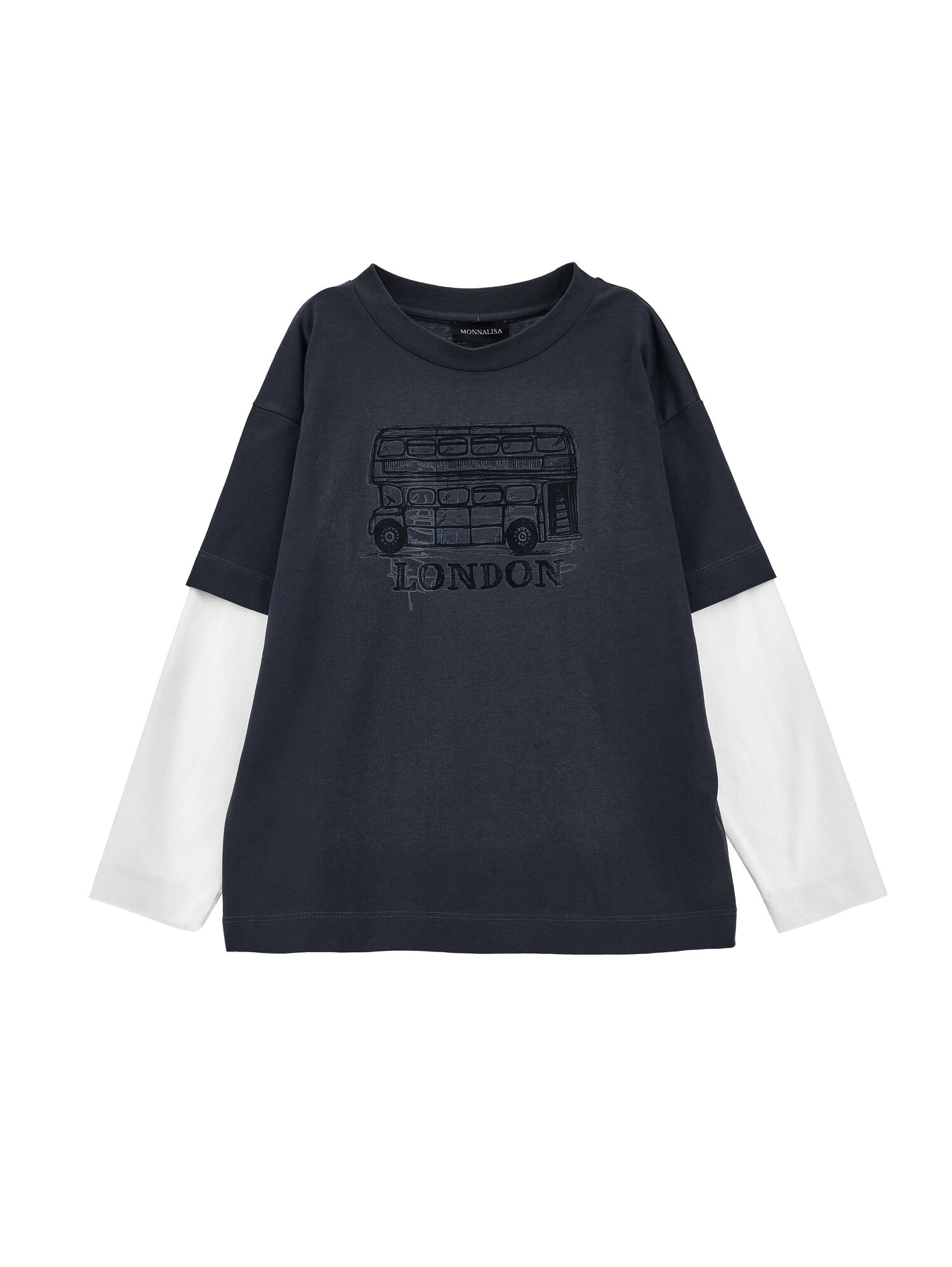 Double sleeve T-shirt boy | Monnalisa United States