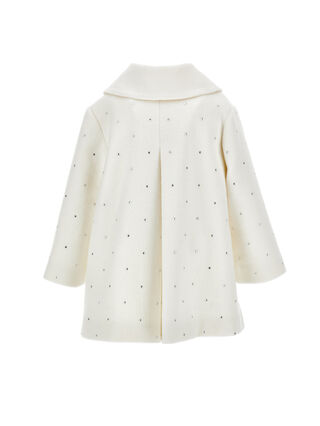 Stoffmantel mit Strass